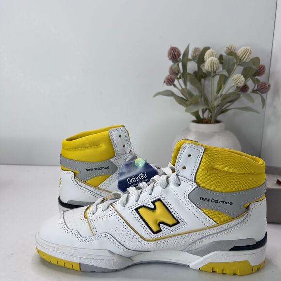 New Balance 650 R Mid Sneaker Honeycomb Retro BB650RCG Men's 8 Tried On - Picture 7 of 10